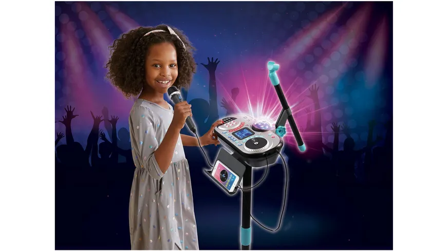 VTech - Kiditronics - Kidi Super Star DJ Studio, schwarz