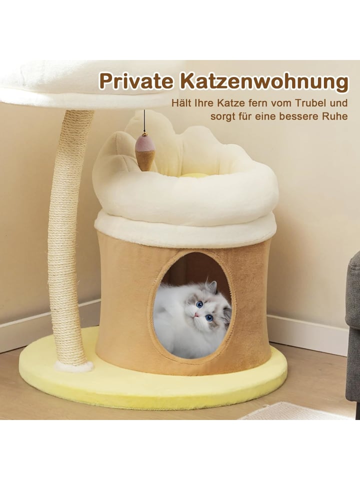 COSTWAY Kratzbaum klein 83cm in Beige günstig kaufen onesize