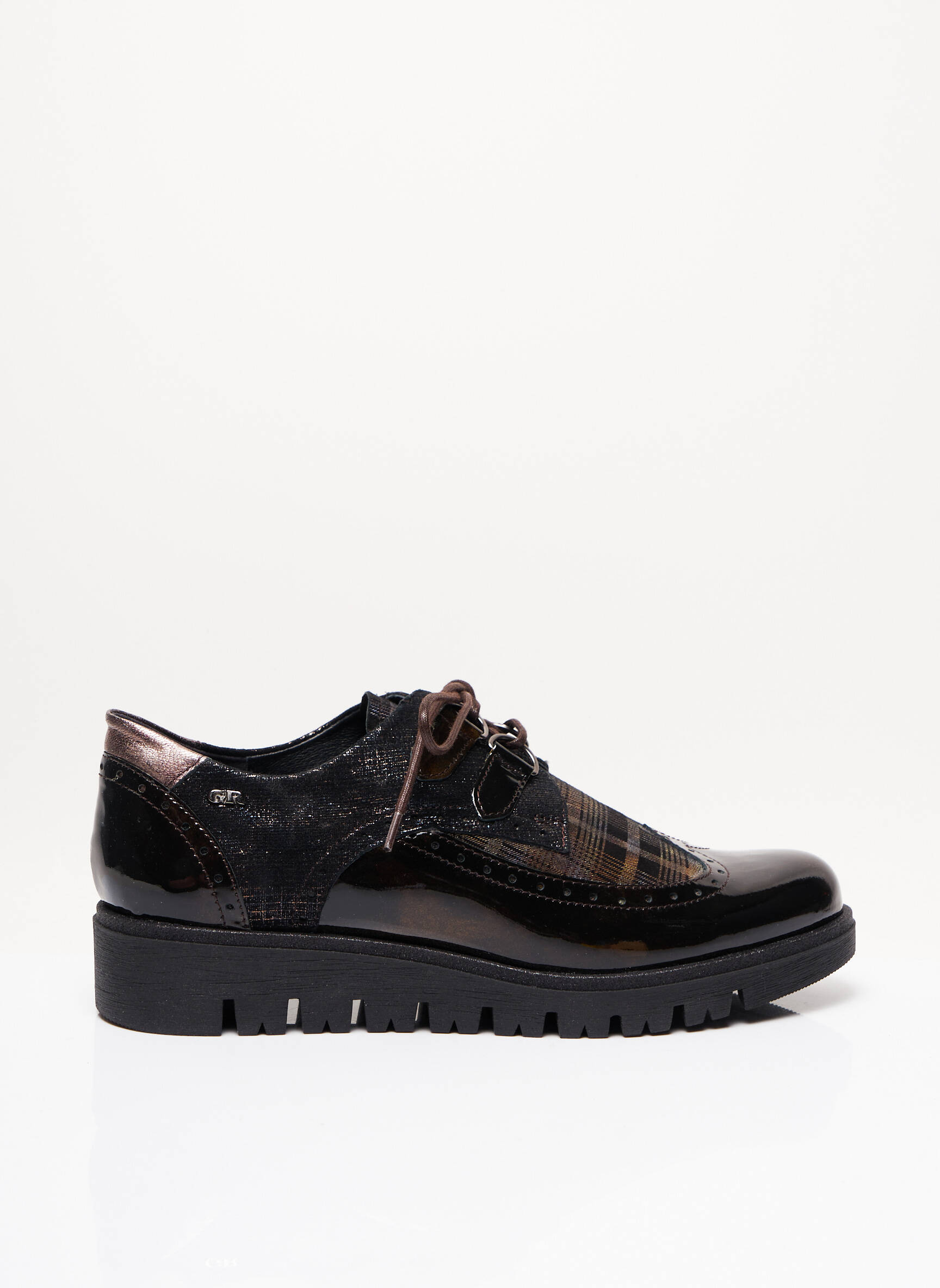 Geo Reino Derby Femme couleur marron