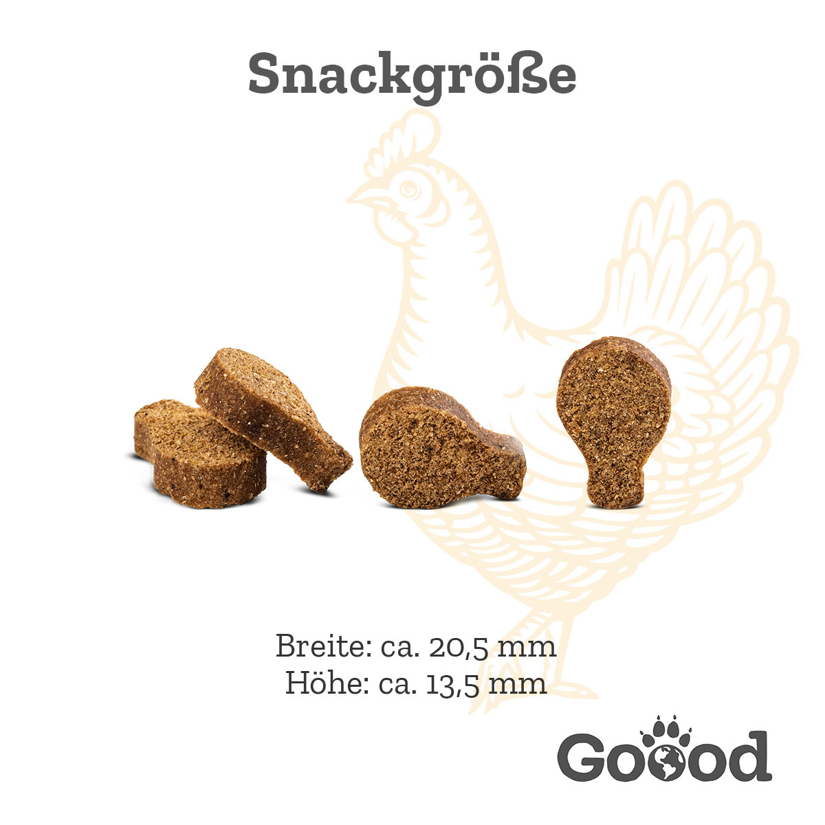 Goood Soft Gooodies Freiland-Huhn 100g kaufen bei ZooRoyal