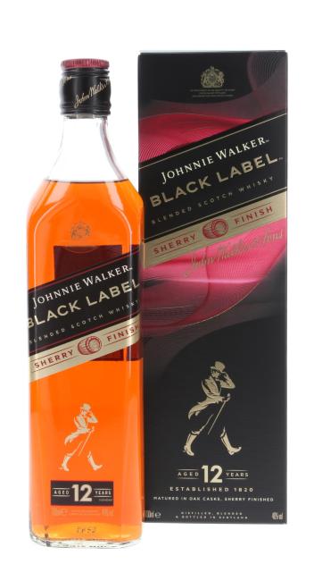 Johnnie Walker Black Label Sherry Finish 0,7 l·40 % vol
