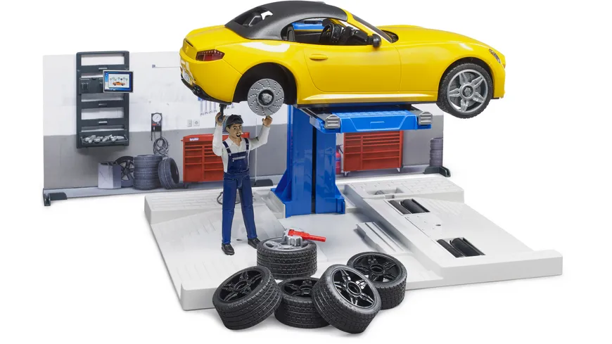 BRUDER - bworld PKW-Werkstatt 62110
