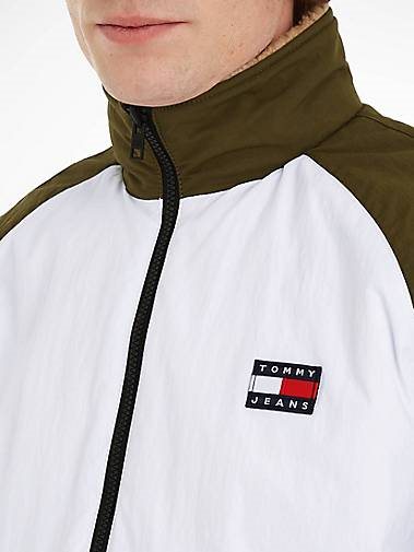TOMMY-JEANS Herren Wendejacke TJM REVERSIBLE SHERPA JACKET