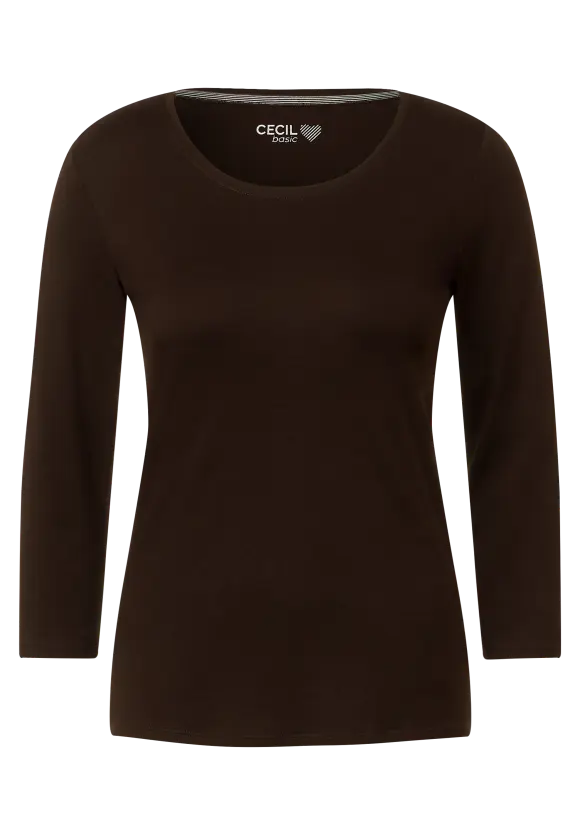 CECIL Basic Shirt mit Rundhals
