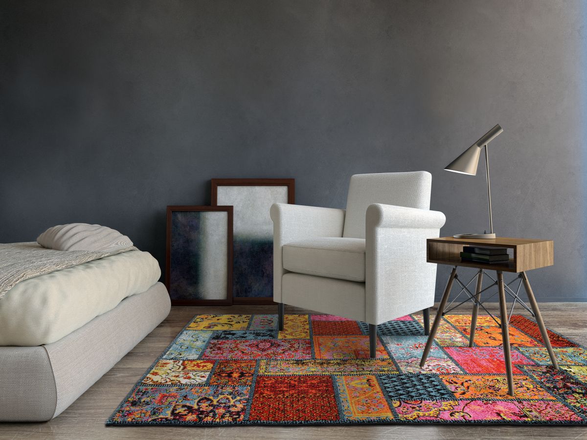 Webteppich Festival Avid Oris Multicolor 65 x 130 cm