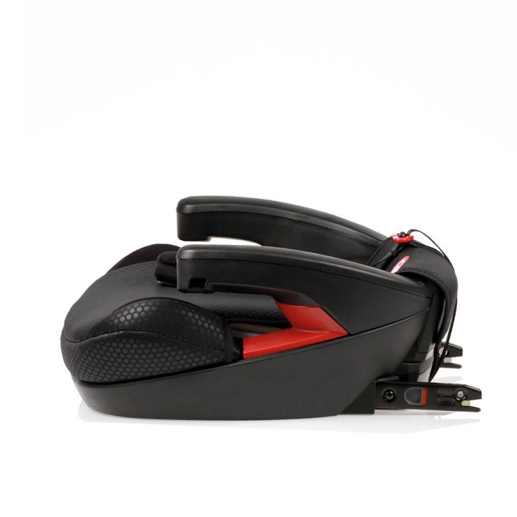 capsula® Autokindersitz Kindersitzerhöhung Isofix Sitzerhöhung + Gurtführung (15-36kg) schw