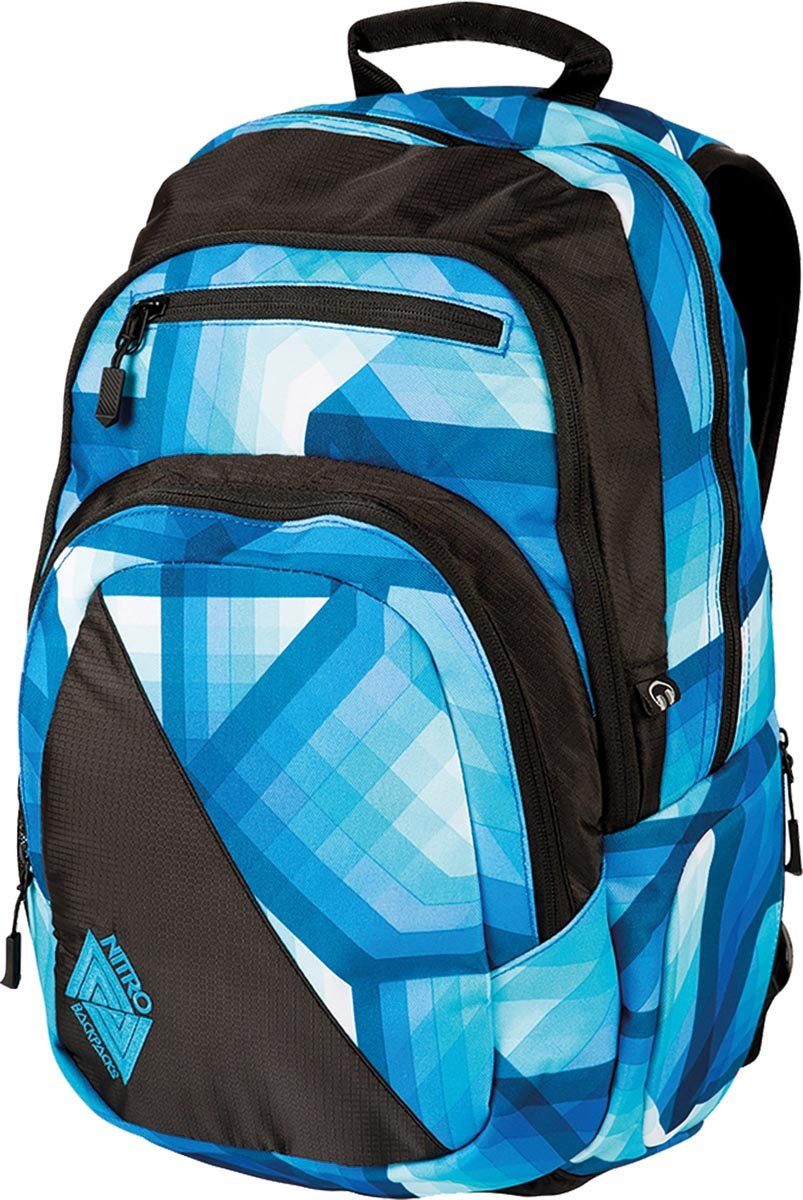 NITRO Schulrucksack Stash 29, Geo Ocean