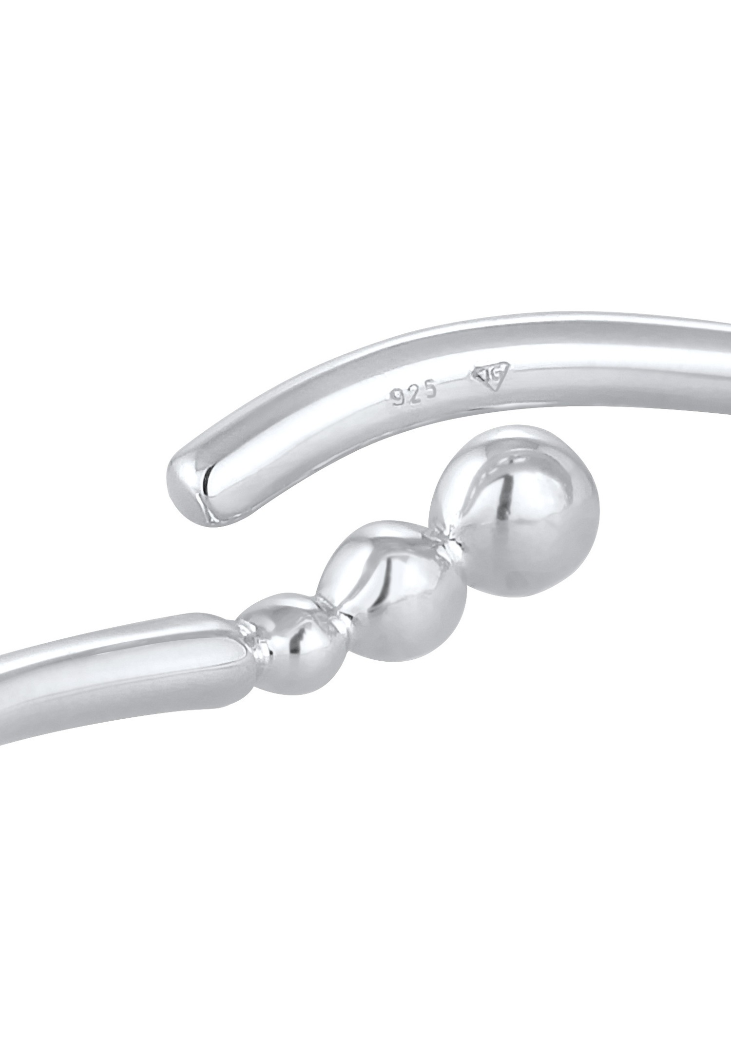 Elli elegant glitrende armring med krystaller i 925 sterlingsølv for kvinner