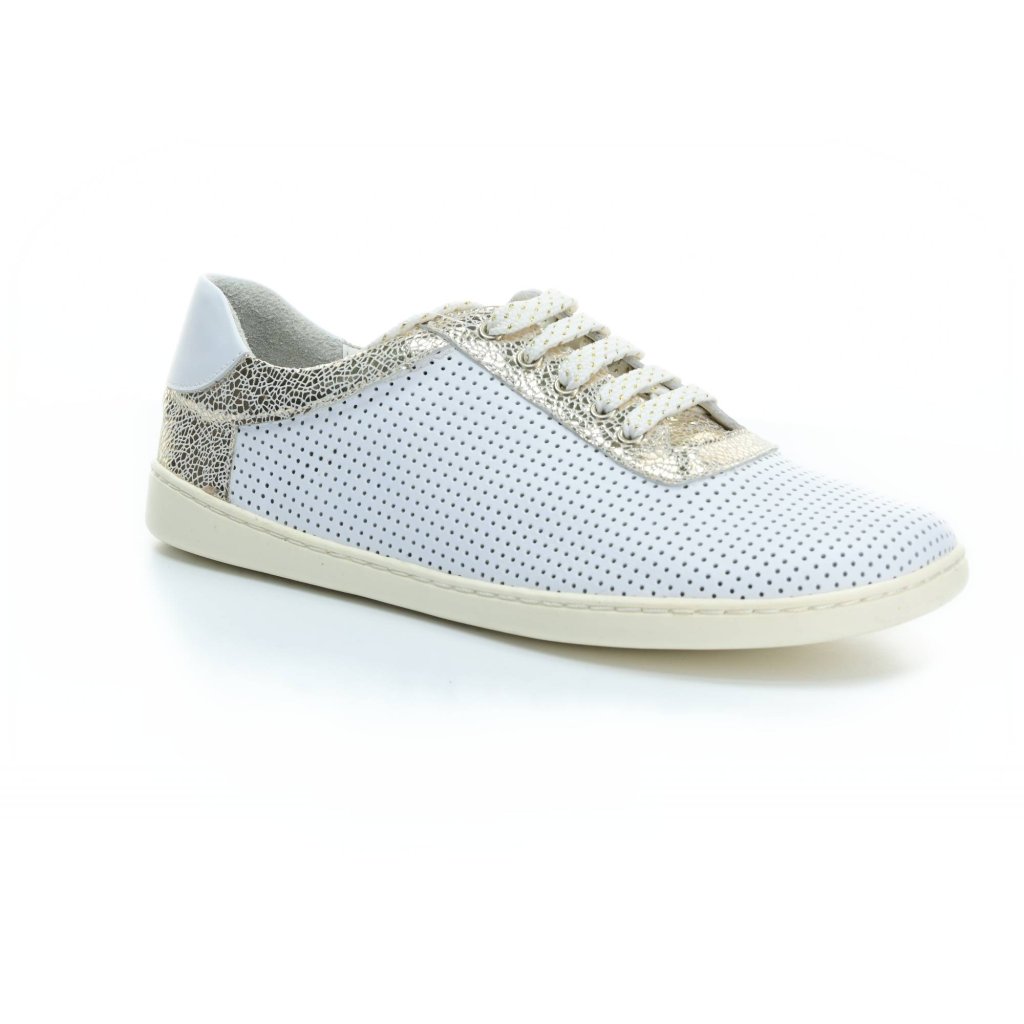 Zaqq Qooqy White Barfuß-Halbschuhe