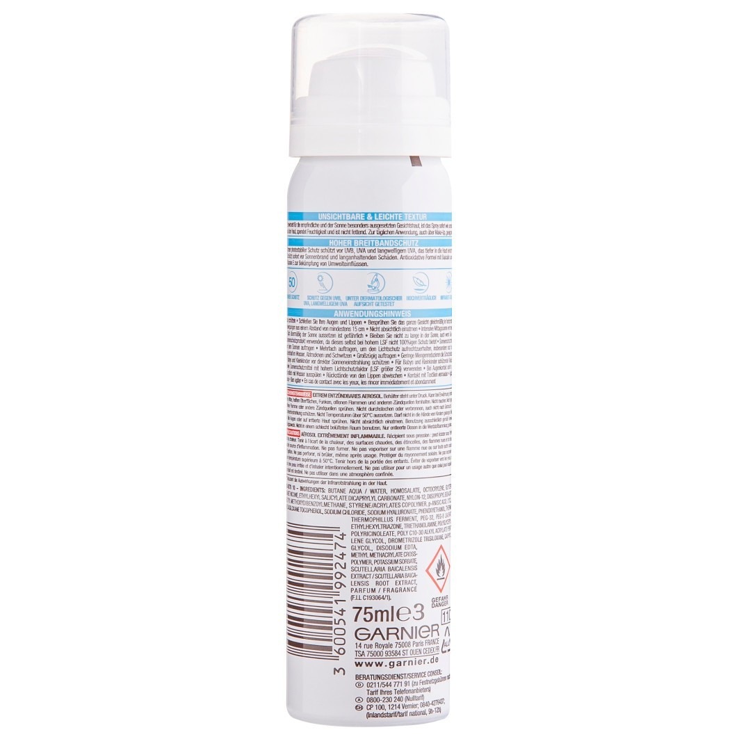 SUPER UV OVER MAKE-UP SPRAY MIT LICHTSCHUTZFAKTOR 50