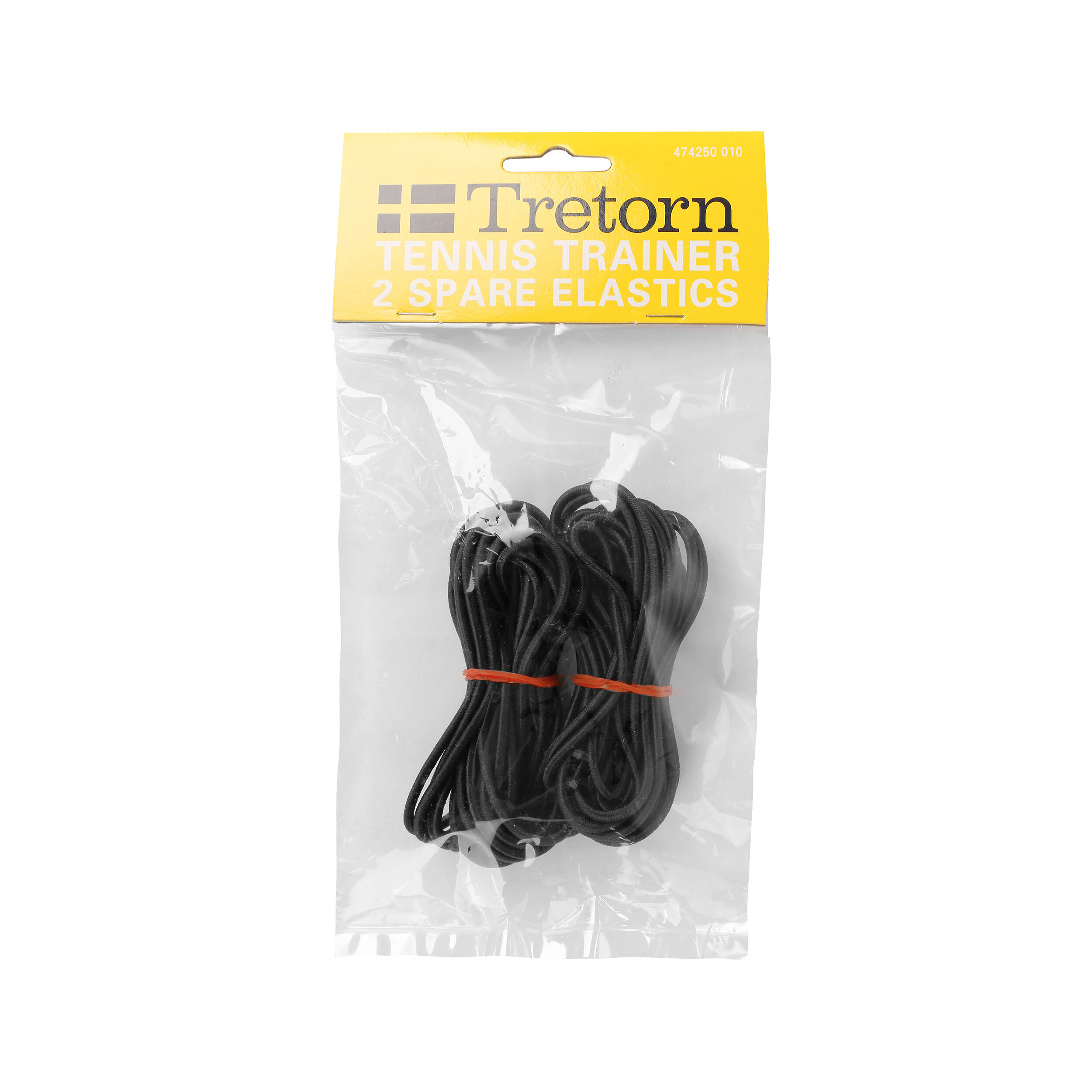 Tennistrainer Ersatzschnur Trainingshilfe 2er Pack - Schwarz
