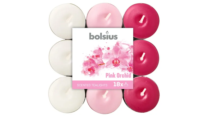 bolsius Duft-Teelichte Orchidee