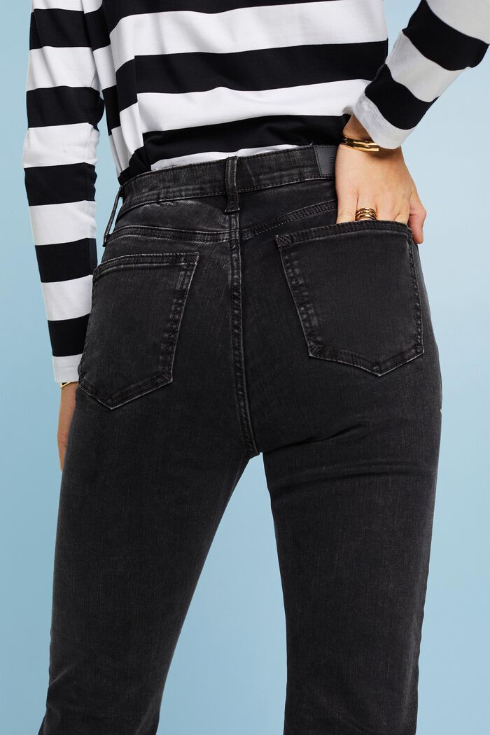Bootcut-Jeans mit besonders hohem Bund