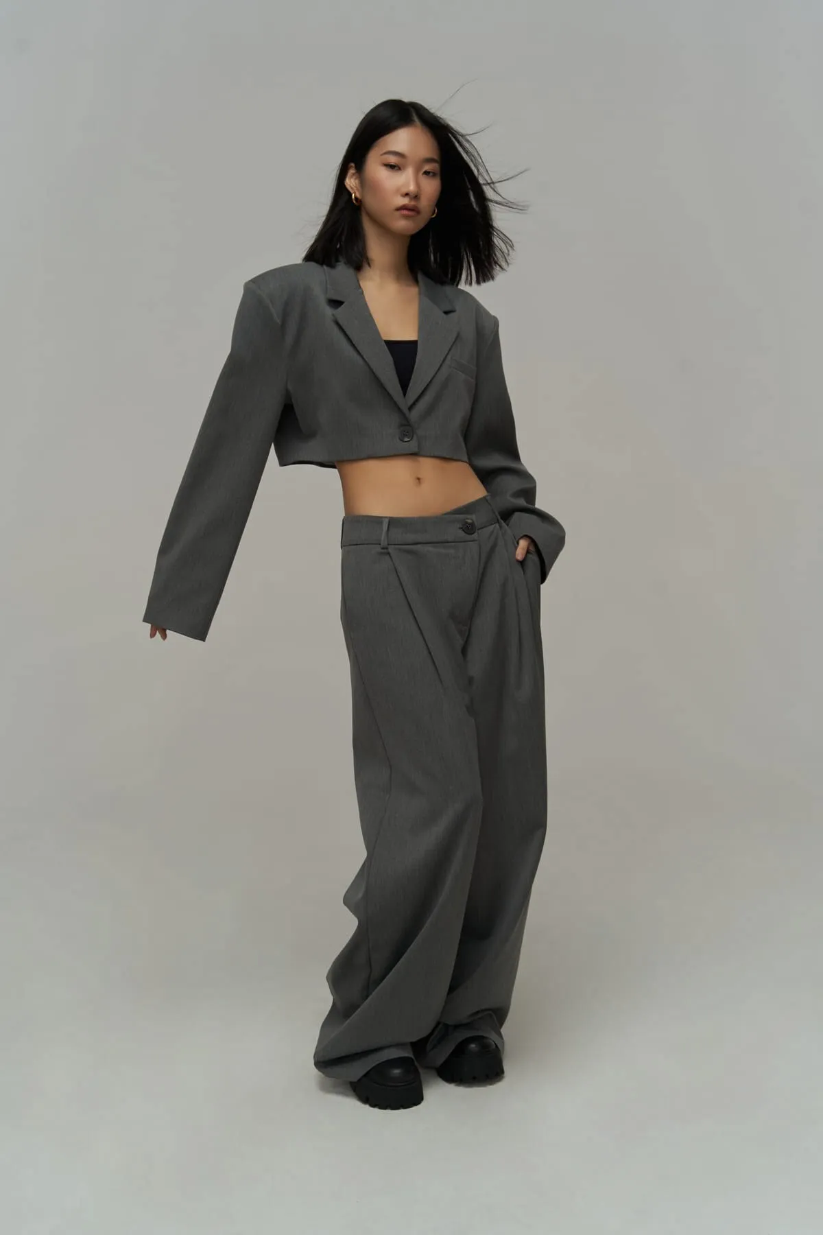 MAİ COLLECTİON  Edwin Smoked Cross Hosen-Jacken-Set