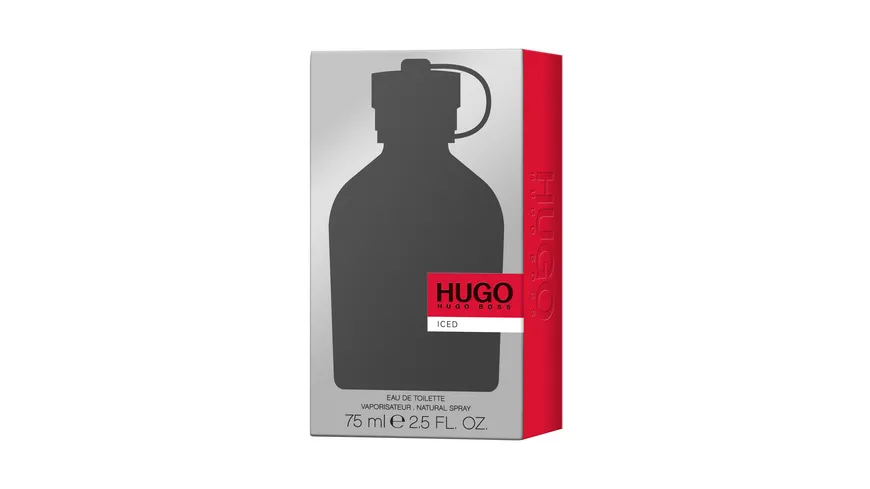 HUGO Iced Eau de Toilette Natural Spray 75 ml