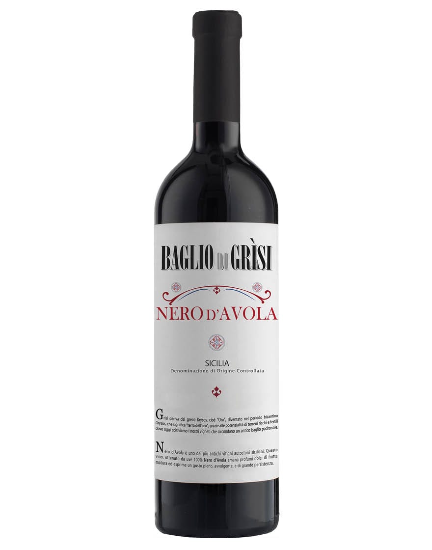 Terre Siciliane IGT Nero d'Avola 2022 Baglio di Grìsi 0,75 ℓ