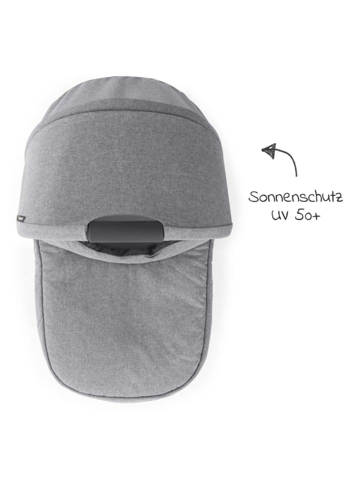 Hauck Babywanne für Buggy Colibri - Melange Grey in grau,schwarz günstig kaufen onesize
