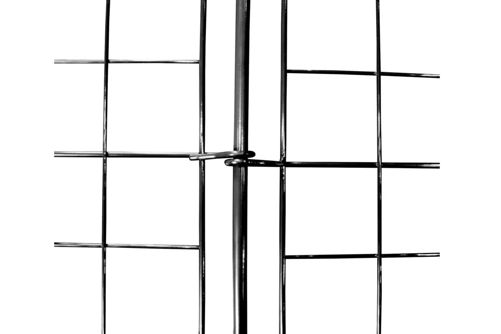 Never Indoor Gartenzäune, Wildzaun, Weidezaun, Forstzaun, Drahtzaun, Knotengeflecht,77,5 x 64 cm