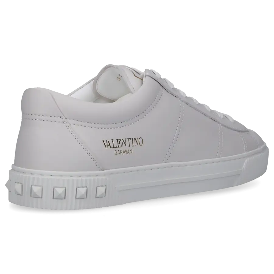 Valentino Garavani - Sneaker low CITYPLANET Kalbsleder - weiß