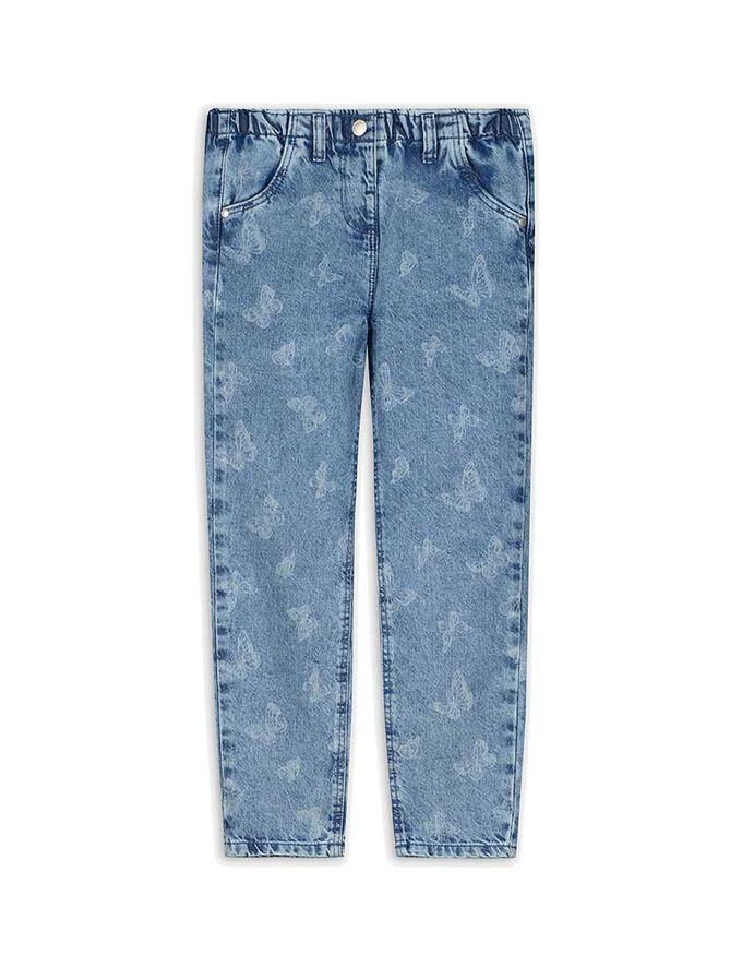 Paperbag Hose - Denim