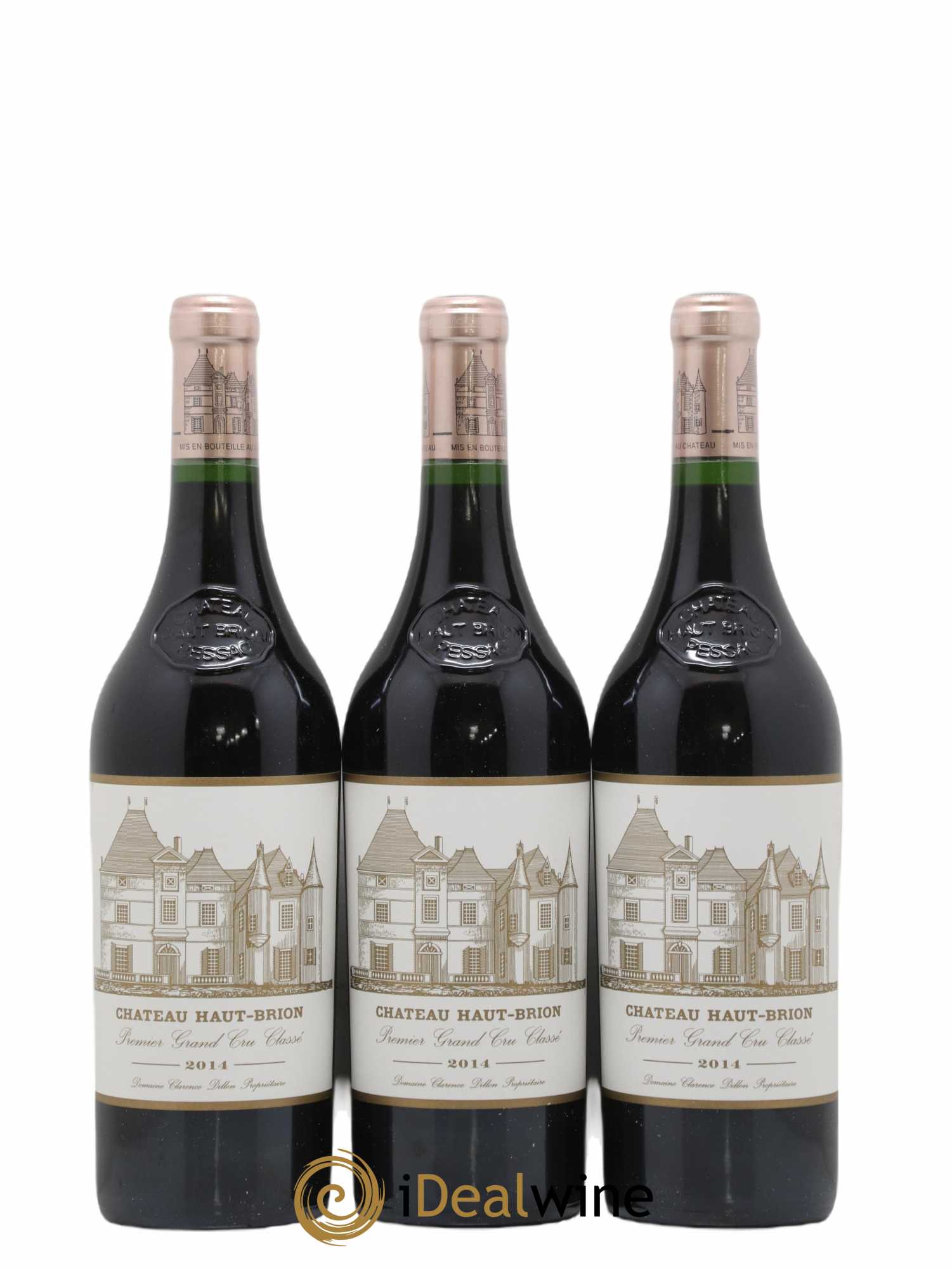 Château Haut Brion 1er Grand Cru Classé  2014 - Lot de 6 Bouteilles