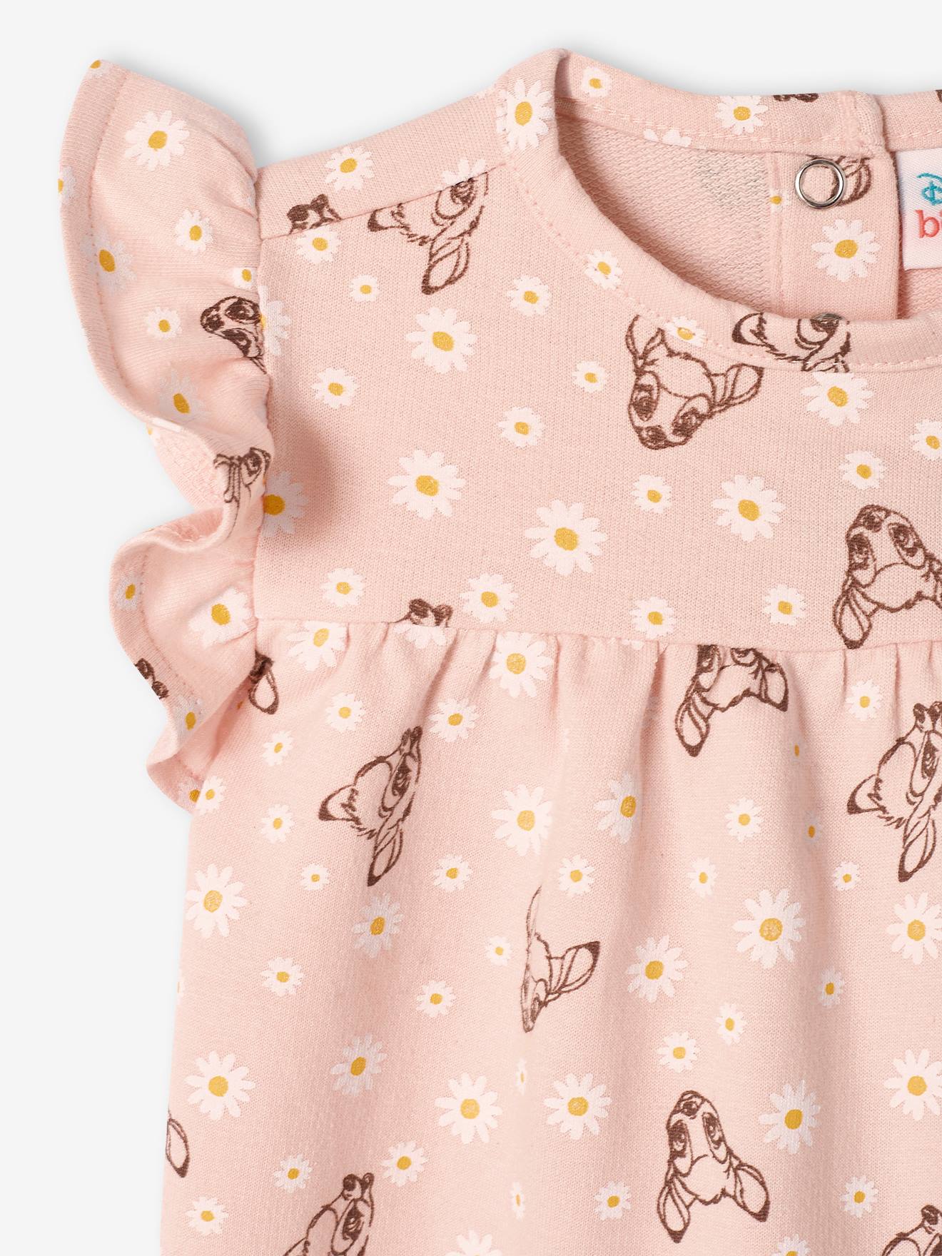 Disney Baby-Set Disney BAMBI: Overall & Haarband - altrosa