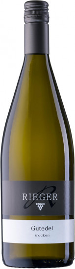 2022 Gutedel trocken Bio 1,0 L - Weingut Rieger