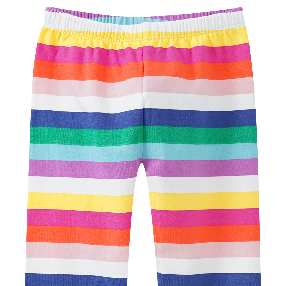 Mädchen Leggings im Ringel-Look