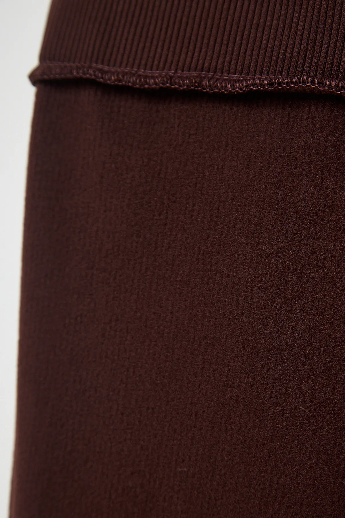 Happiness İstanbul  Braune Wickelstrumpfhose mit hoher Taille für Damen HW00003