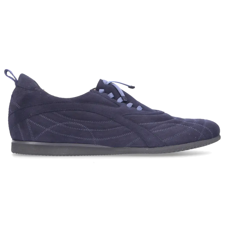Truman's - Slip Ons 9357 Veloursleder - blau