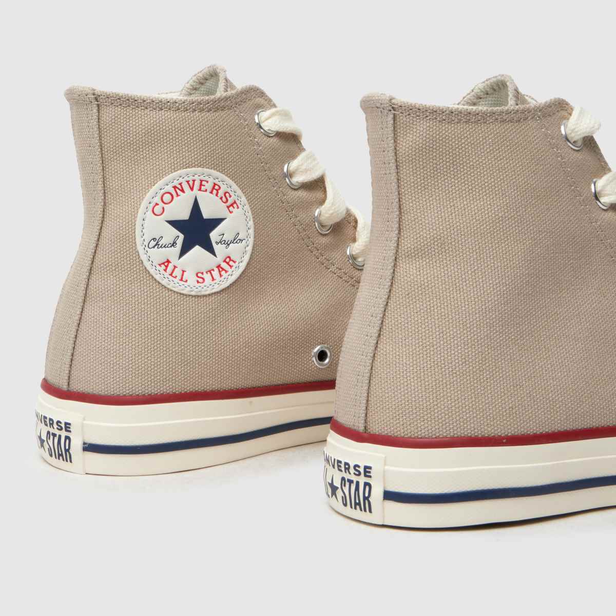 Converse All Star Hi cipők világosszürke színben