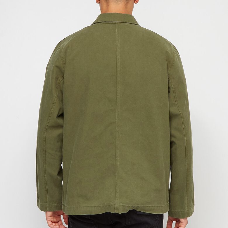 NIKE Life Unlined Chore Coat Jacket rough green/white