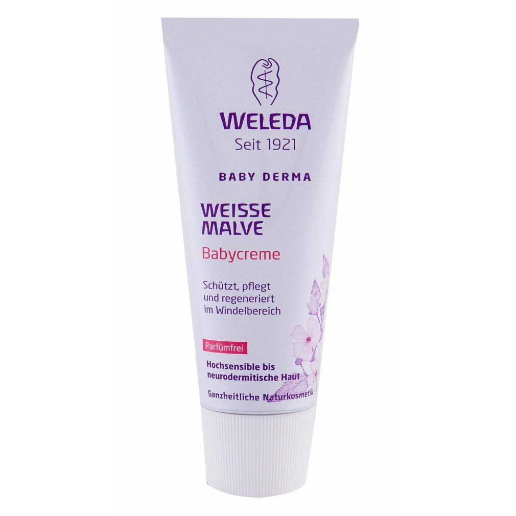 WELEDA Körperpflegemittel BABY DERMA crema pañal de malva blanca 50 ml