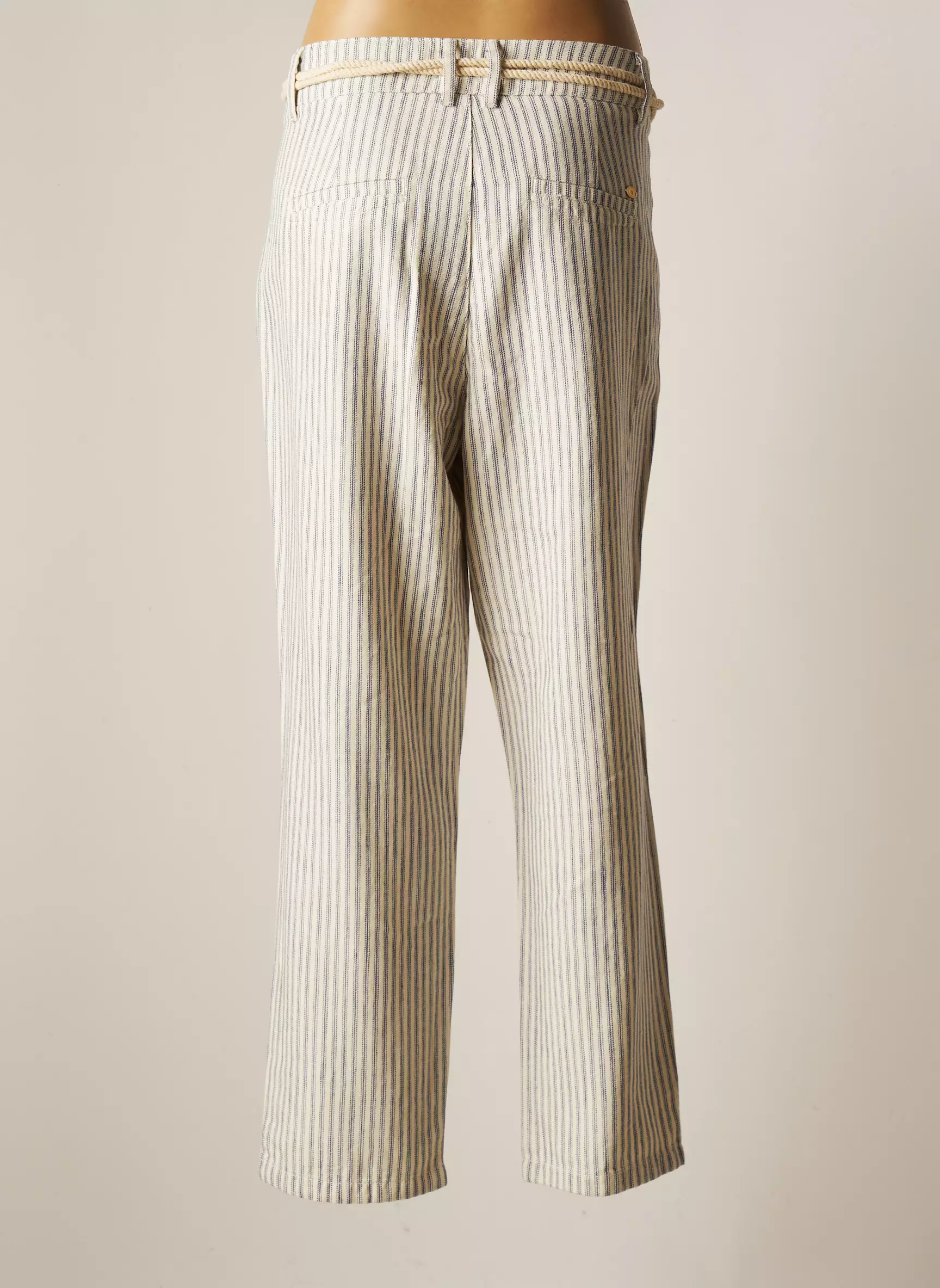 Freeman T Porter Pantalons Droits Femme couleur bleu