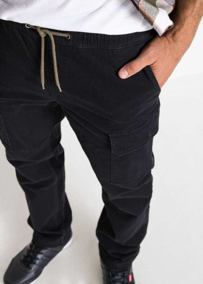 Regular Fit Thermo-Stretch-Schlupfhose, Straight