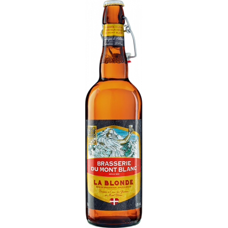 BLONDE DU MONT-BLANC 75CL - BRASSERIE DU MONT-BLANC