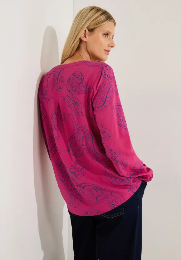 CECIL Paisley Viskose Bluse
