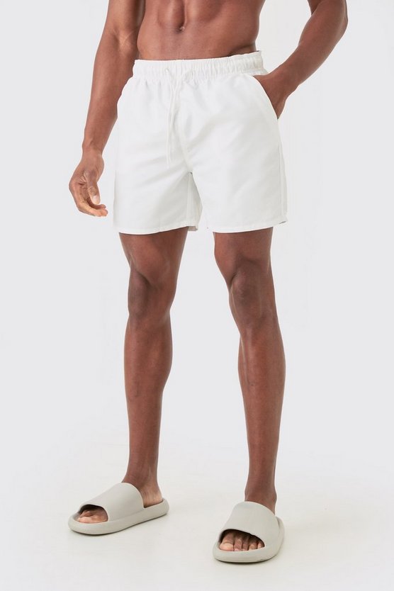 Mittellange Badehose