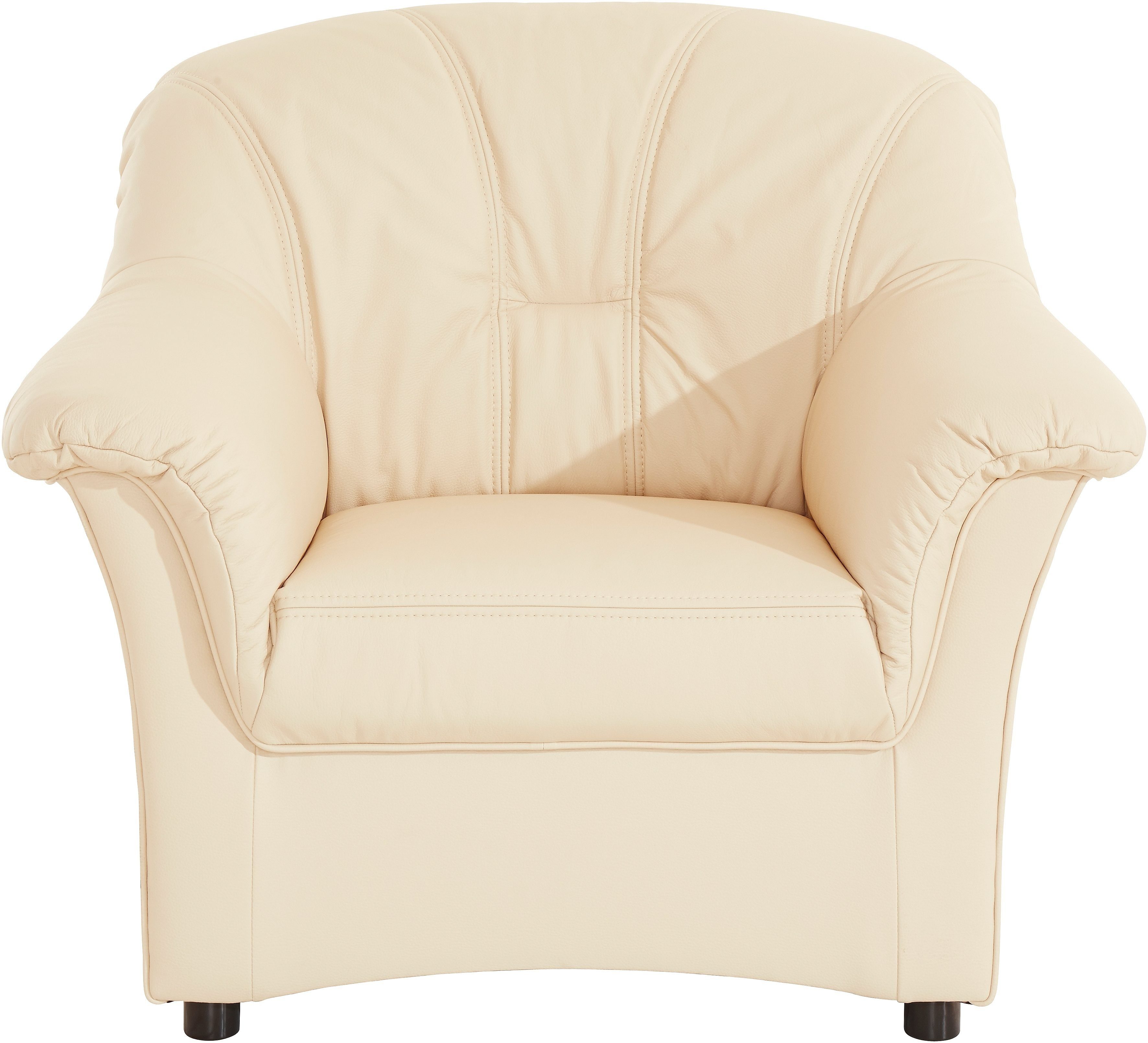 DOMO collection Sessel Flores, wahlweise mit Federkern (nicht bei Microfaser PRIMABELLE®-Struktur)