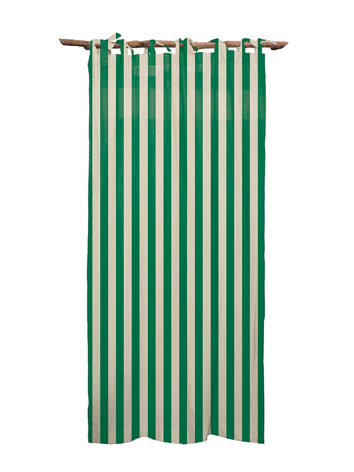 Folkifreckles Gardine in Grün - (L)245 x (B)137 cm günstig kaufen onesize