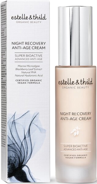 estelle & thild Super Bioactive Night Recovery Anti-Age Cream Nachtcreme