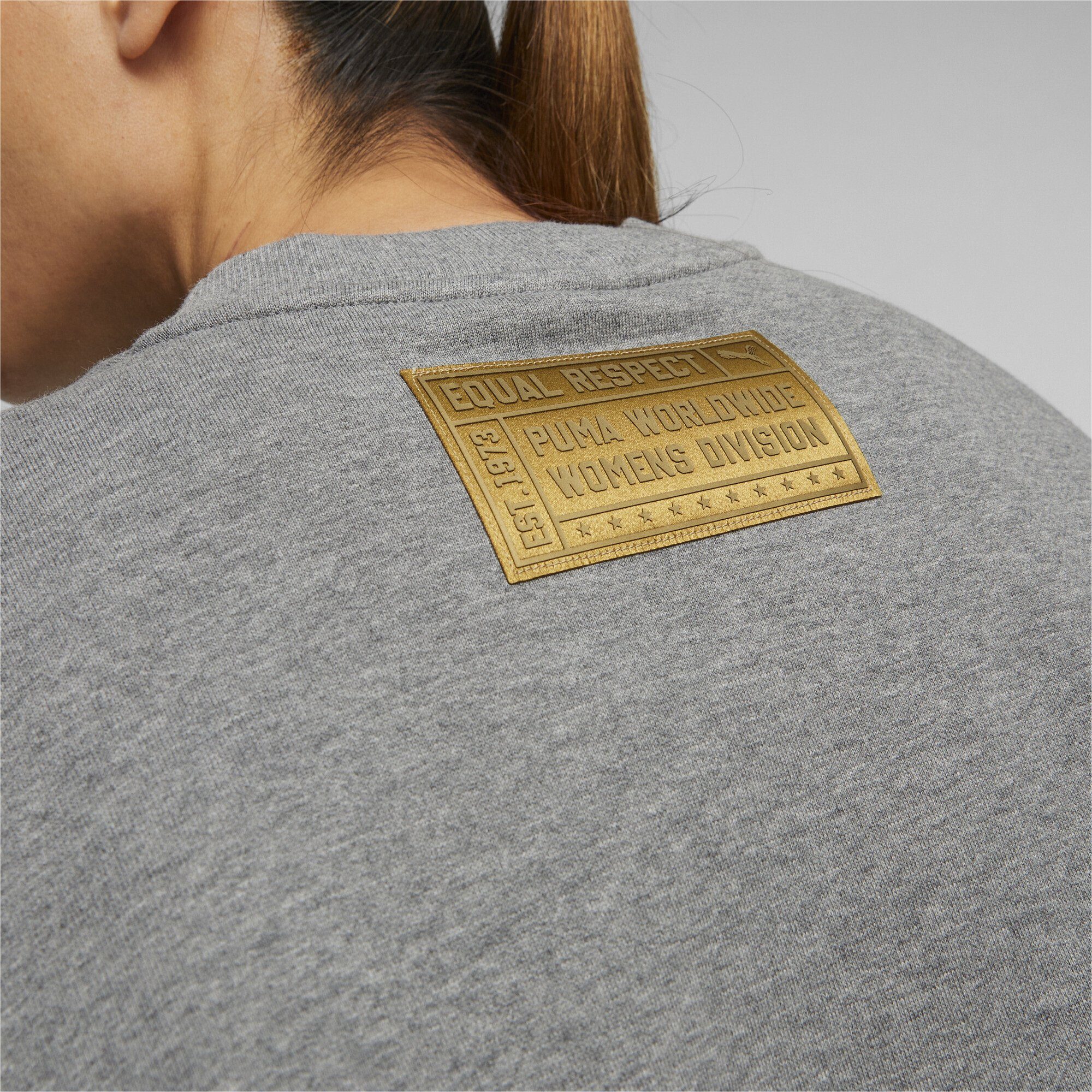 PUMA Trainingspullover Gold Standard Basketball Sweatshirt Damen