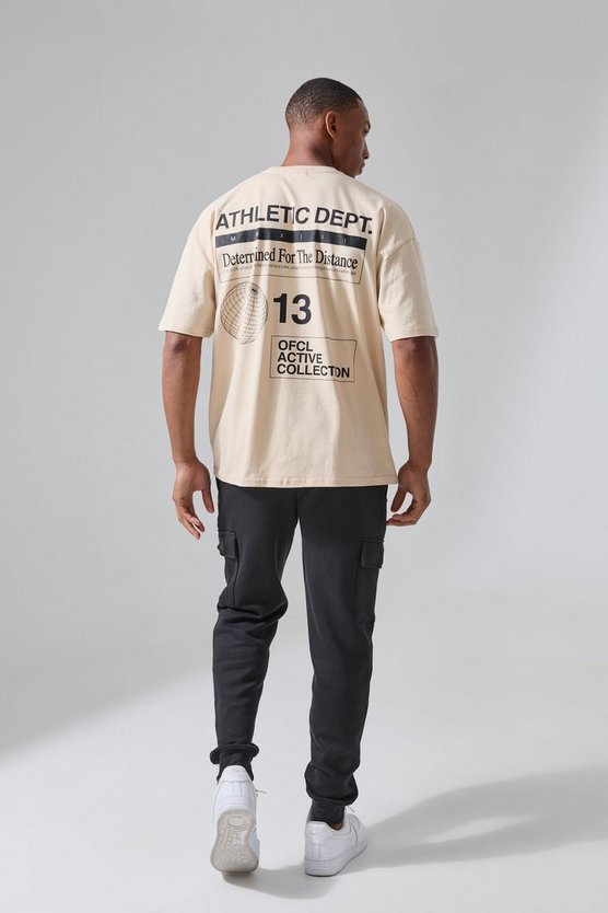 Man Active Athletic Dept. Oversize T-Shirt