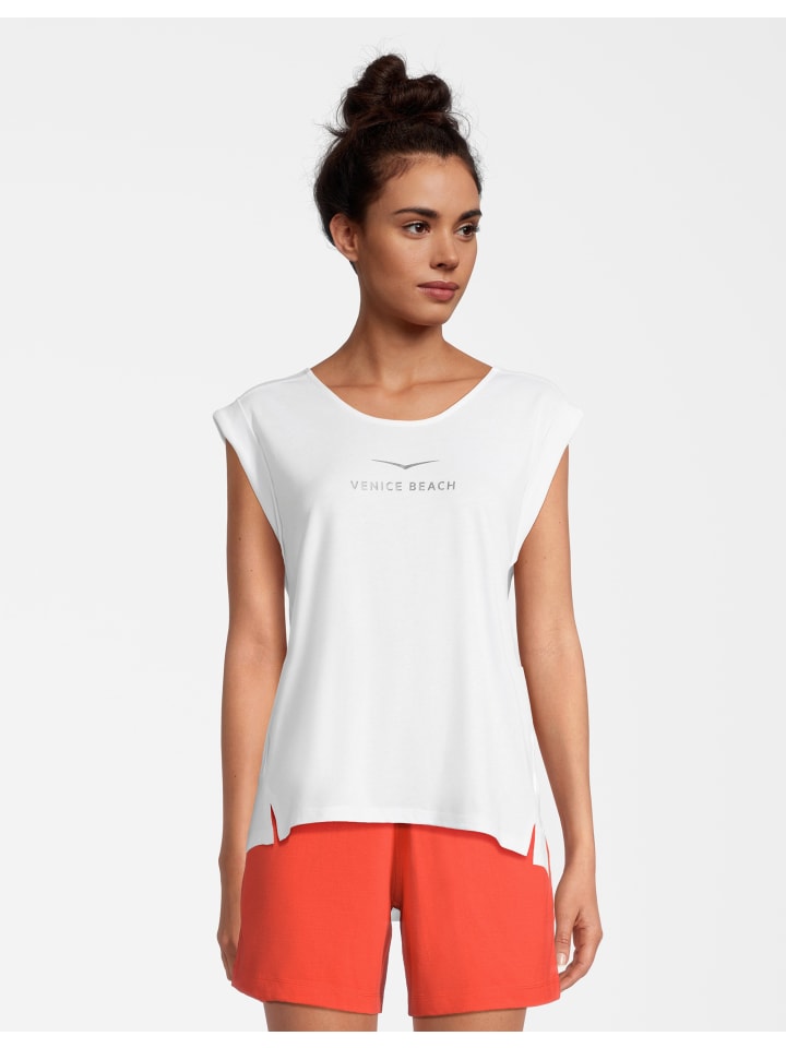 Venice Beach T-Shirt VB Arden in Weiß günstig kaufen
