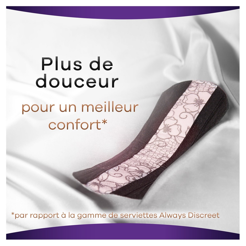 always Always Discreet Boutique Pour Fuites Urinaires x8 Serviettes Hygiéniques Pour Fuites Urinaires