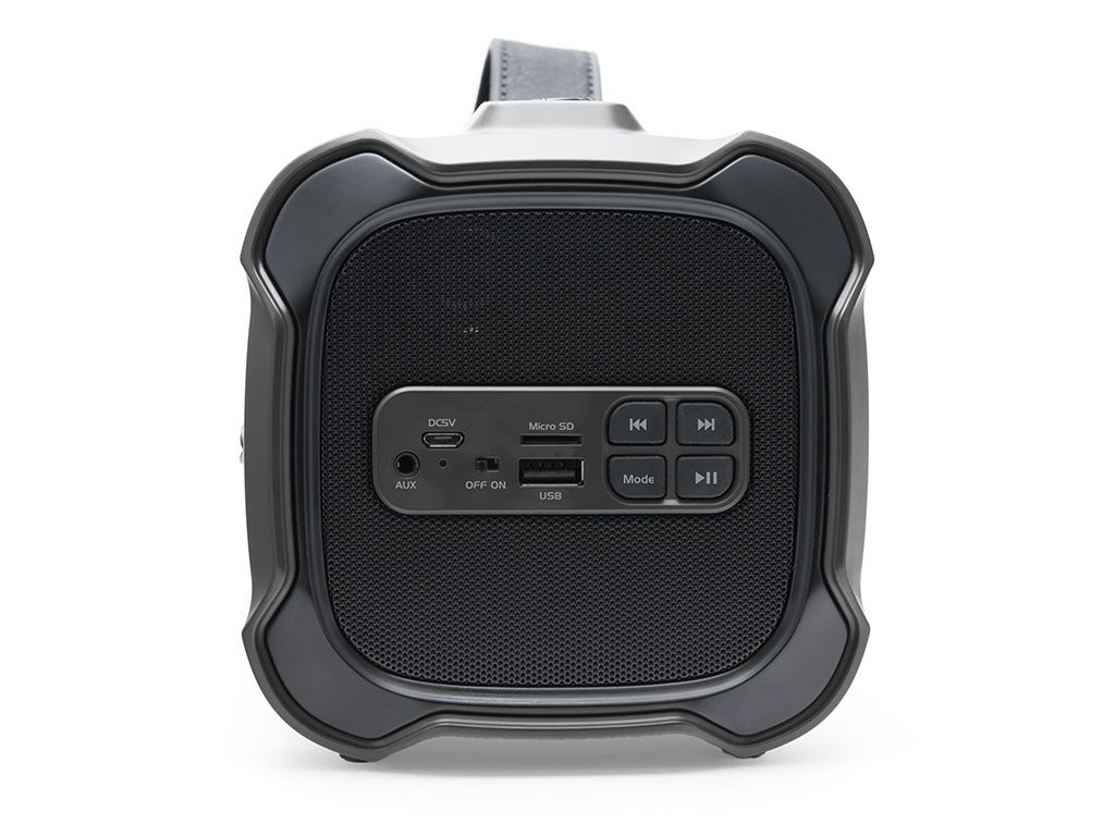 HPG525BT Bluetooth-Lautsprecher - FM USB SD-Batterie - Schwarz
