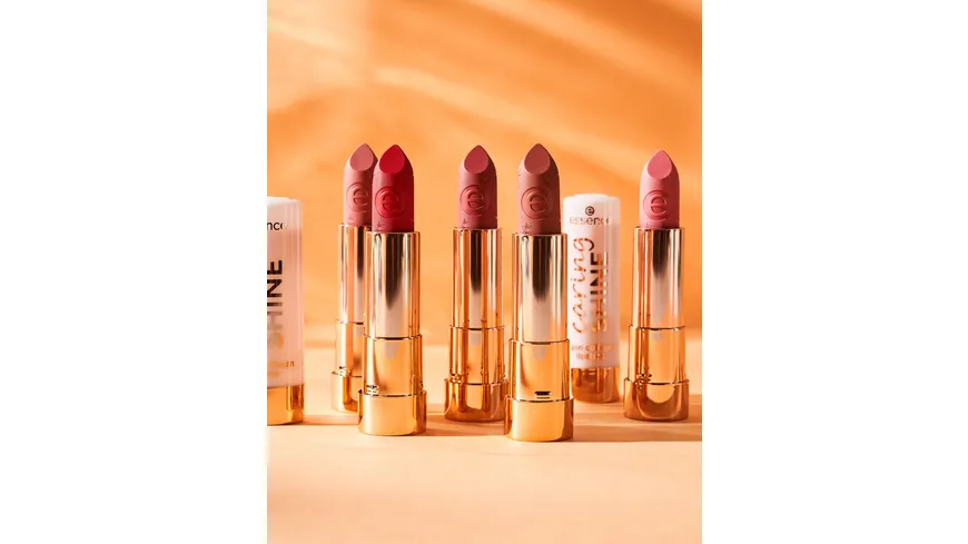 essence Lippenstift Caring Shine Vegan Collagen 206 - My Choice