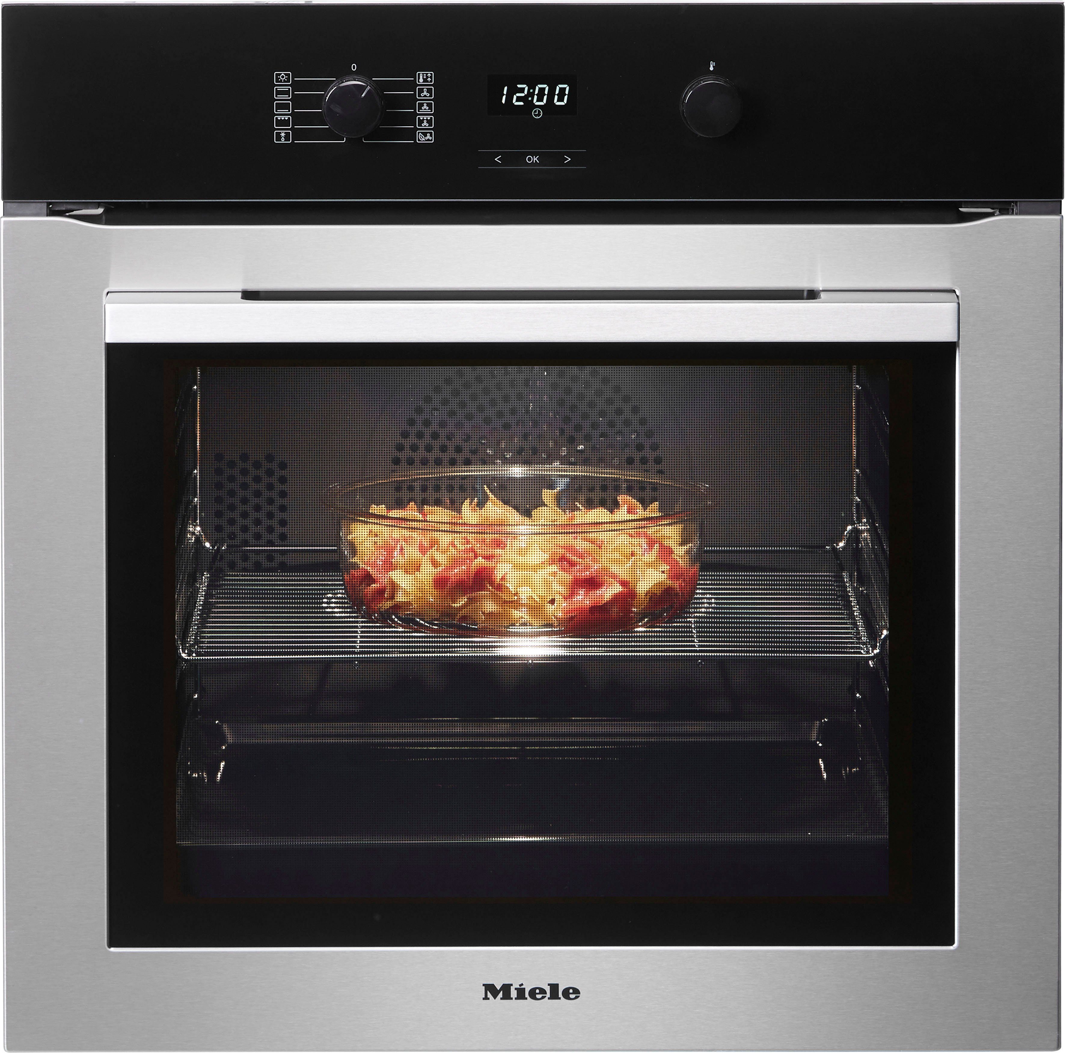 Miele Einbaubackofen H 2760-2 B PizzaPlus, mit Vollauszug, PerfectClean