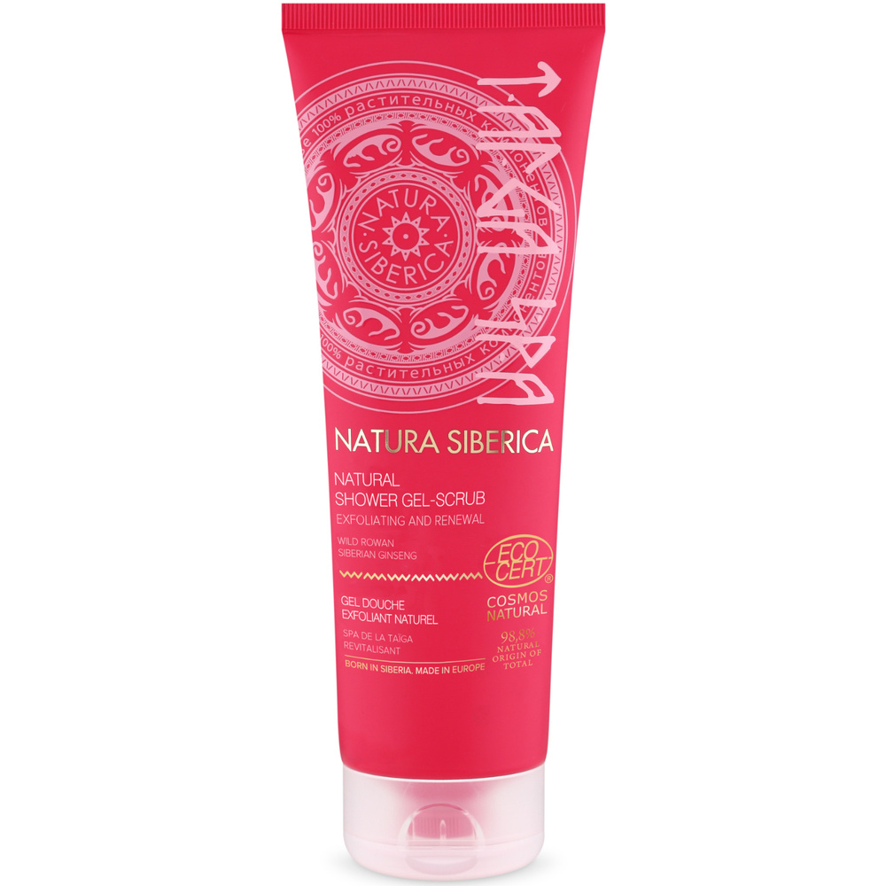 Natura Sibérica Gel Douche Gommant Spa De La Taïga Soin Corps 2-en-1