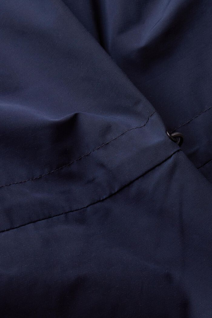 Long-Parka mit Tunnelzugkapuze